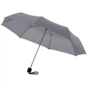   Ida 21.5" összecsukható esernyő (24 x d: 97 cm, szürke)