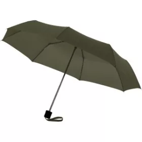   Ida 21.5" összecsukható esernyő (24 x d: 97 cm, zöld)
