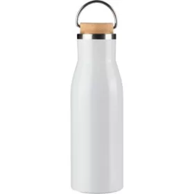 Újraacél palack, 500 ml (22.6cm, fehér)
