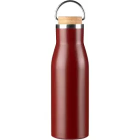 Újraacél palack, 500 ml (22.6cm, bordó)