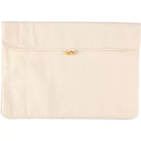 Pamut laptoptok (bézs)