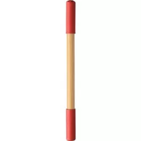 Bambusz toll és végtelen ceruza (15.4cm, piros)