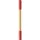 Bambusz toll és végtelen ceruza (15.4cm, piros)