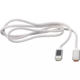Nylon töltőkábel (100, d:1.2cm, szürke)