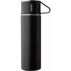 Duplafalú palackszett, 420 ml (27.2cm, fekete)