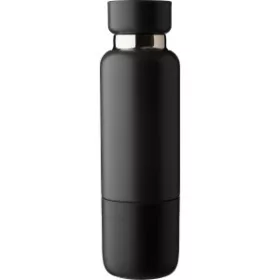 Duplafalú palack, 500 ml (25.5cm, fekete)