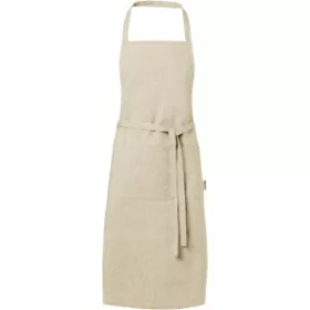 Pheebs újrapamut kötény, 200 g/m2 (barna)