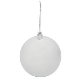 Nadal karácsonyfadísz (8 x 10 x 8 x d: 7,8, fehér)