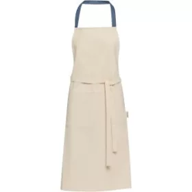 Nia újrapamut kötény, 200 g/m2 (kék)