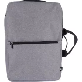 RPET laptophátizsák 15"-es laptophoz, 300D (szürke)