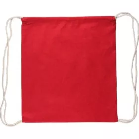 Oeko-Tex pamut tornazsák, 140 g/m2 (piros)