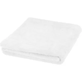 Riley pamut törölköző, 100x180 cm, 550 g/m2 (fehér)