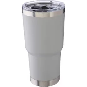   Rozsdamentes acél duplafalú bögre, 590 ml (18, d:9cm, szürke)