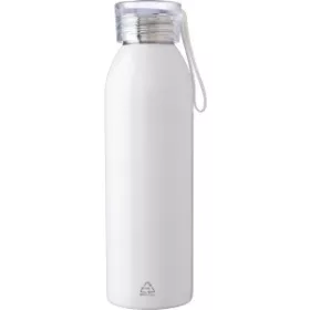   Rozsdamentes acél egyfalú palack, 650 ml (22.5, d:6.7cm, fehér)