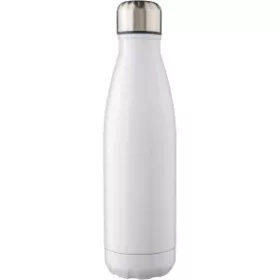 Újraacél egyfalú kulacs, 650 ml (25.7, d:7cm, fehér)