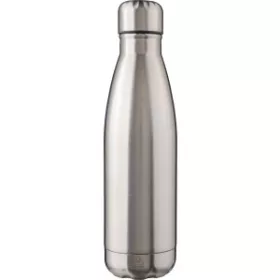 Újraacél egyfalú kulacs, 650 ml (25.7, d:7cm, ezüst)