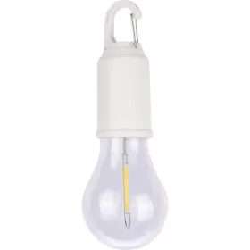 Izzó formájú tölthető lámpa (fehér)