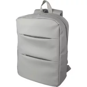Laptophátizsák 15", PU (szürke)