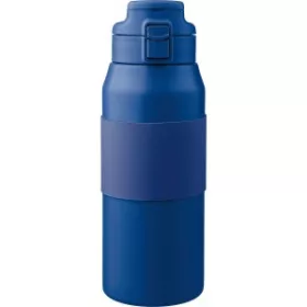   Rozsdamentes acél duplafalú palack, 800 ml (8.8x8.8x24.5, d:8.8c, kék)