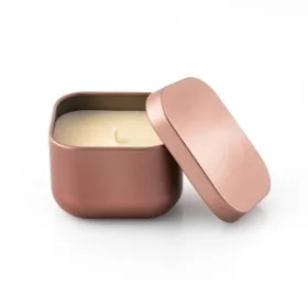 Gyertya vanília illattal (arany)