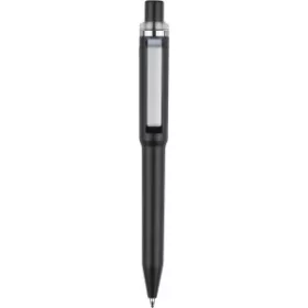   Golyóstoll újrahasznosított ABS műanyagból (1.4x1.4x14, d:1.4cm, fekete)