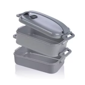 Ételdoboz (szürke)