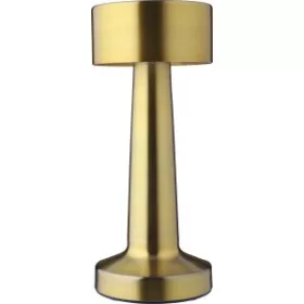 Fém asztali lámpa (21.5, d:9.5cm, arany)