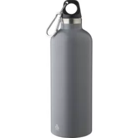 Újraacél duplafalú kulacs, 500 ml (23, d:7.2cm, szürke)