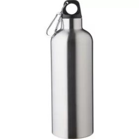Újraacél duplafalú kulacs, 500 ml (23, d:7.2cm, ezüst)