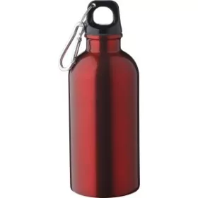 Újraacél kulacs, 400 ml (17.5, d:6.5cm, piros)