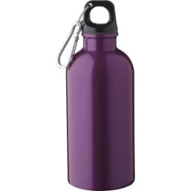 Újraacél kulacs, 400 ml (17.5, d:6.5cm, lila)