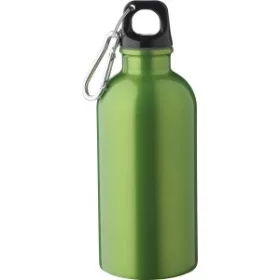 Újraacél kulacs, 400 ml (17.5, d:6.5cm, világoszöld)