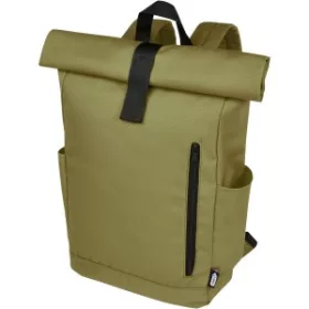 Byron 15.6" GRS RPET hátizsák, 18L (zöld)