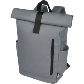 Byron 15.6" GRS RPET hátizsák, 18L (szürke)