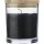 Illatgyertya üveg tartóban (8.5, d:7cm, fekete)