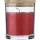 Illatgyertya üveg tartóban (8.5, d:7cm, piros)