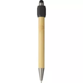 Bambusz golyóstoll (1.1x1.4x14.8, d:1.1c, fekete)