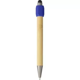 Bambusz golyóstoll (1.1x1.4x14.8, d:1.1c, kék)