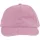 5 paneles vászon baseballsapka (d:58cm, pink)