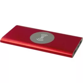   Juice alumínium vezeték nélküli powerbank, 8000 mAh (piros)