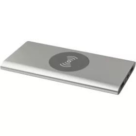  Juice alumínium vezeték nélküli powerbank, 8000 mAh (ezüst)