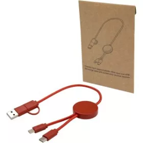  Citala gyorstöltő- és adatkábel, 30 cm, 27W (30 x 0,8 x d: 3,5 cm, piros)