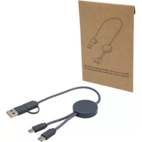   Citala gyorstöltő- és adatkábel, 30 cm, 27W (30 x 0,8 x d: 3,5 cm, kék)
