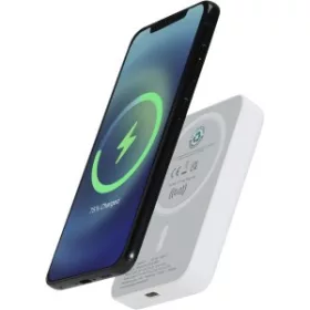 Acrab 5000 mAh mágneses powerbank (fehér)