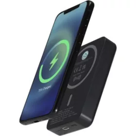 Acrab 10 000 mAh mágneses powerbank (fekete)
