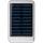 Napelemes powerbank, alumínium (ezüst)
