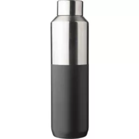 Úraacél termosz, 600 ml (24.5, d:7cm, fekete)
