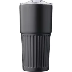 Újraacél útibögre, 500 ml (18.2, d:8.7cm, fekete)
