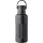 Duplafalú újraacél palack, 500 ml (22.5, d:7.5cm, fekete)