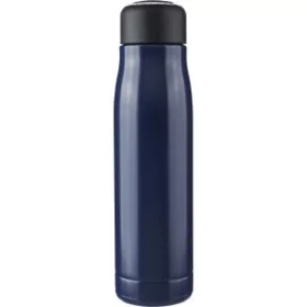 Duplafalú, újraacél palack, 500 ml (25.8, d:7cm, kék)